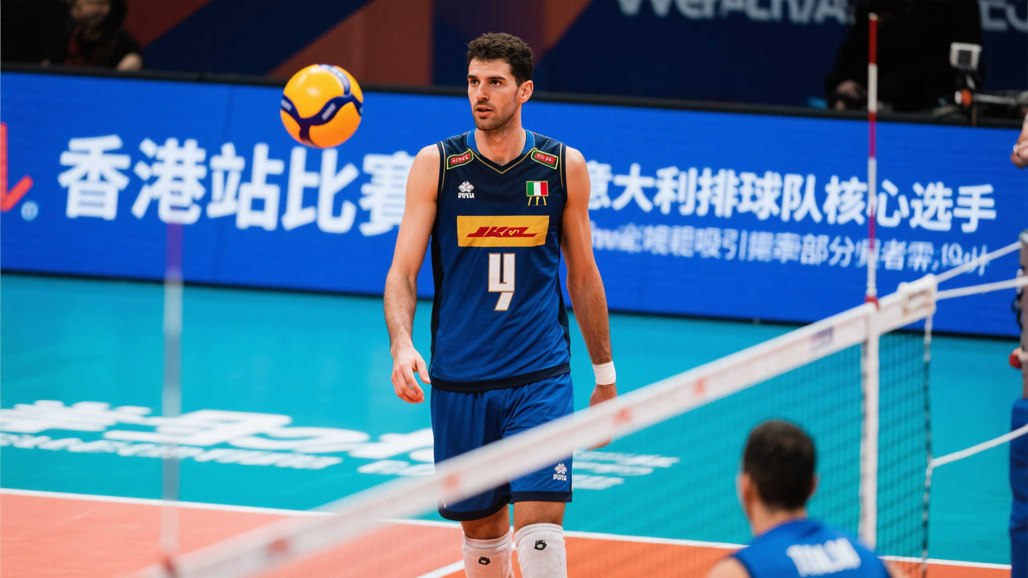 香港站专访意大利排球明星埃泽二传手 香港站专访意大利排球明星埃泽二传手